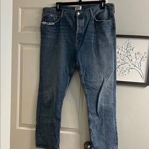 Agolde Women's Boyfriend Jeans in Blue